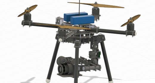 B09-X4航拍四轴无人机模型缩略图